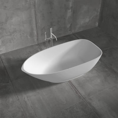 Hvidt Yacht Badekar 190x90 Hvid