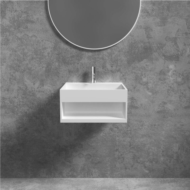 Hvidt O-Box-2 Vask 50x50 Hvid - Image 2