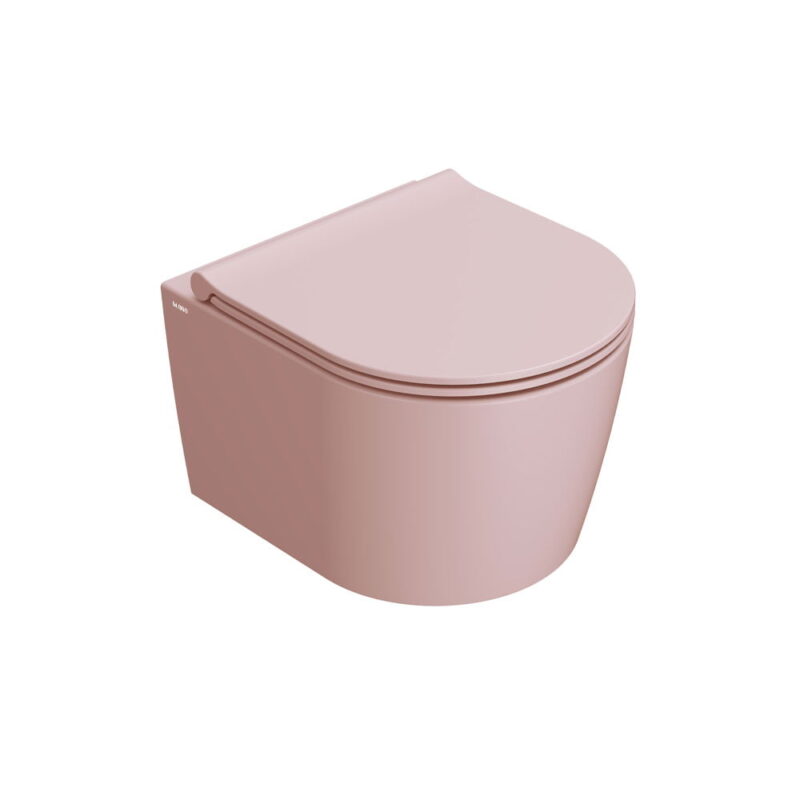 Globo Forty3 Væghængt Toilet 43x36 Lyserød