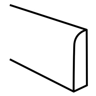 Salerno Nero 4,8x120 Mat Sokkel Salerno Nero 4,8x120 Mat Sokkel