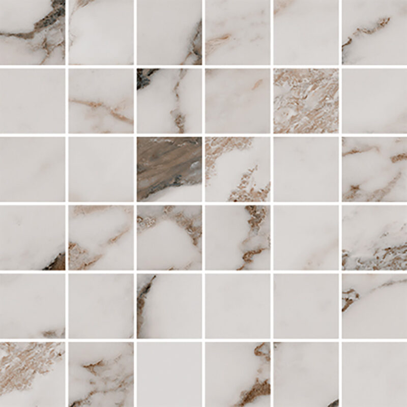 Ancona Breccia Capraia 30x30 Mat Mosaik - Billede 4