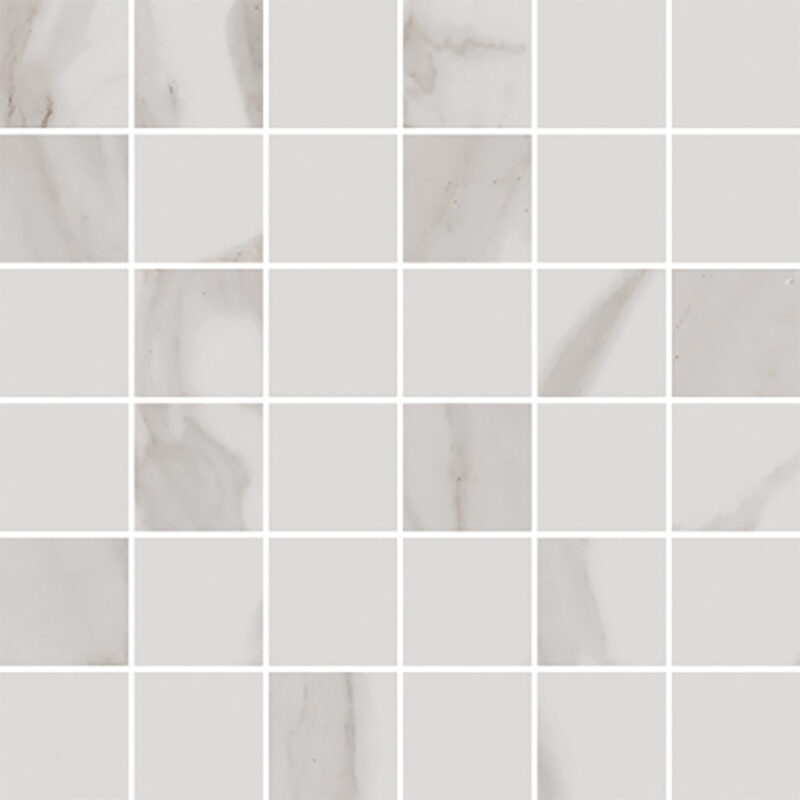 Ancona Statuario Altissimo 30x30 Mat Mosaik - Billede 2