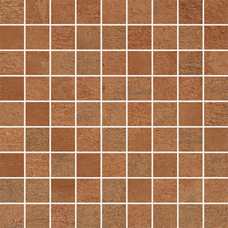 Pesaro Terracotta 30x30 Mat Mosaik