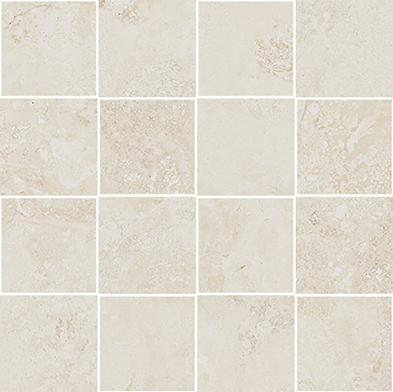 Novara Bianco 33x27,5 Blank Mosaik - Billede 4