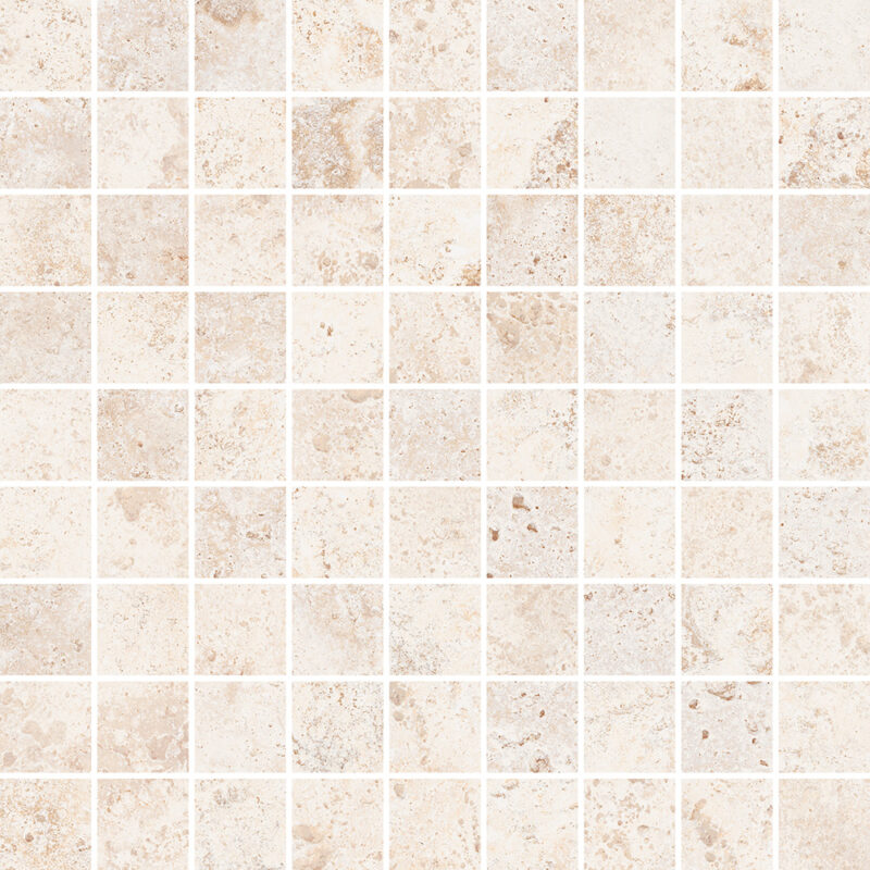 Novara Bianco 30x30 Mat Mosaik - Billede 4
