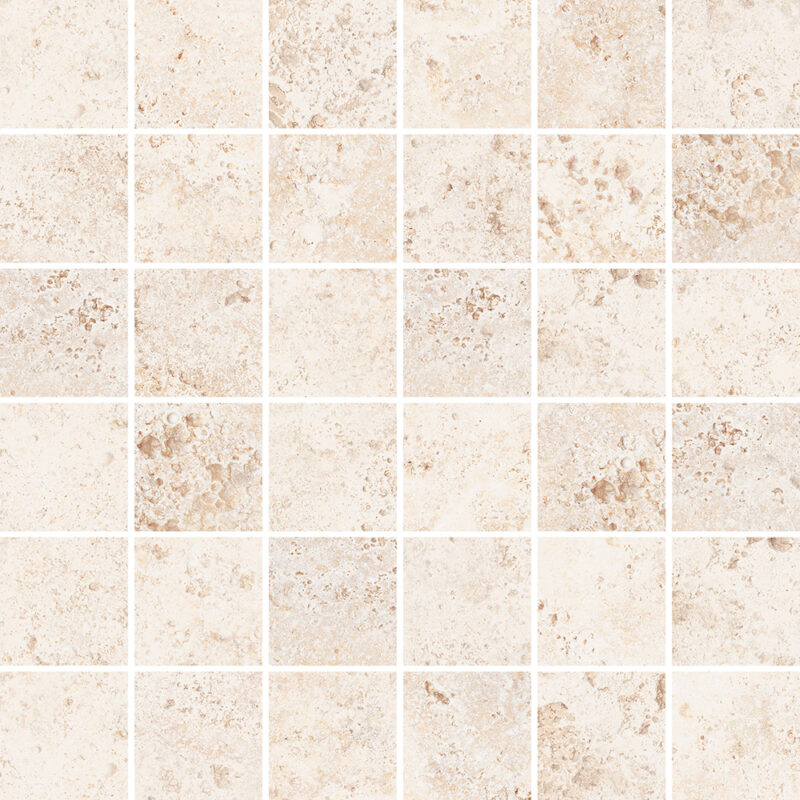 Novara Bianco 30x30 Mat Mosaik - Billede 3