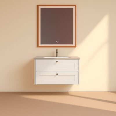 Kagami Endless Square 60x80 Børstet Kobber Ramme