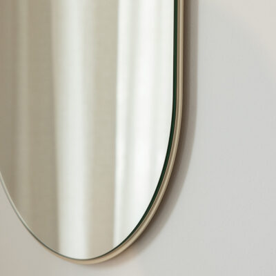 Metallbude Caya Spejl 57x41 Beige