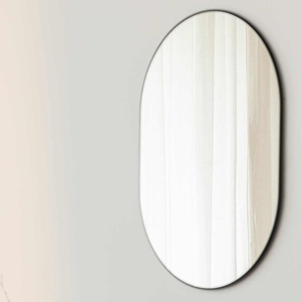 Metallbude Caya Spejl 57x41 Sort Metallbude Caya Spejl 57x41 Sort