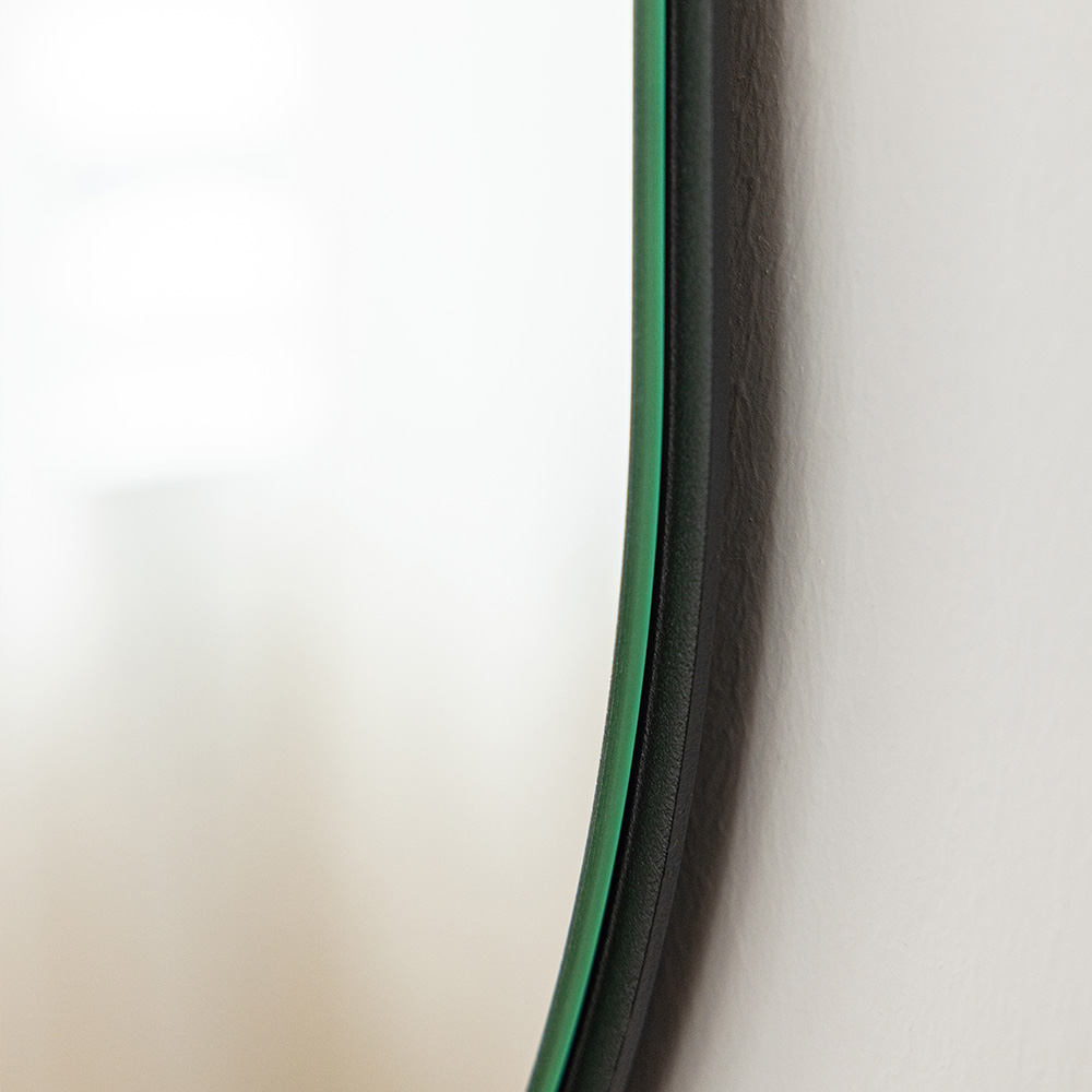 Metallbude Caya Spejl 57x41 Sort Metallbude Caya Spejl 57x41 Sort - Billede 2