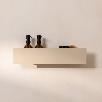 Metallbude Shea Badehylde 50 Cream