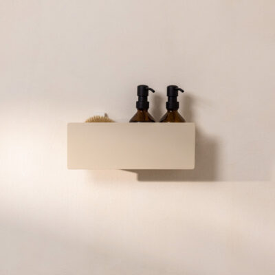 Metallbude Shea Badehylde 30 Cream