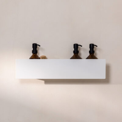 Metallbude Shea Badehylde 50 Hvid