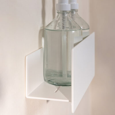 Metallbude Shea Badehylde 50 Hvid