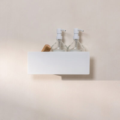 Metallbude Shea Badehylde 30 Hvid