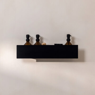 Metallbude Shea Badehylde 50 Sort