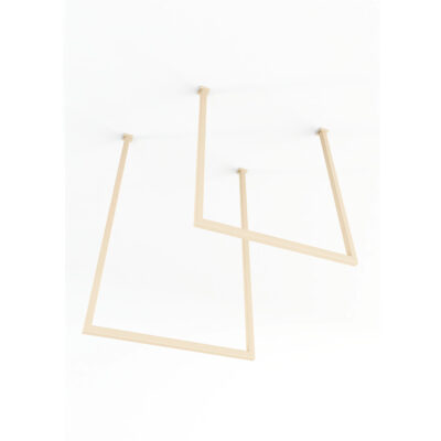 Metallbude Tensi Håndklædeholder 80 Cream