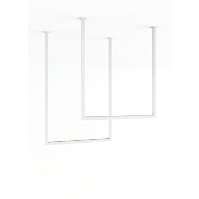 Metallbude Tensi Håndklædeholder 60 Hvid