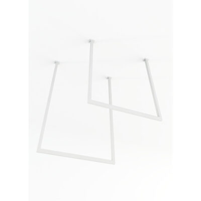 Metallbude Tensi Håndklædeholder 60 Hvid