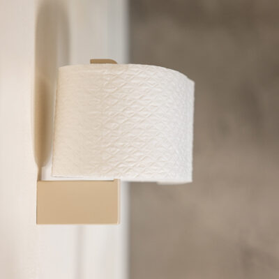Metallbude Tuali Toiletrulleholder Cream