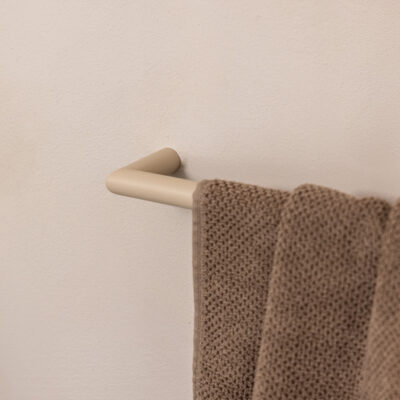Metallbude Vana håndklædestang Rund 55 Cream