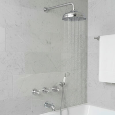 Classic CNC-114 Komplet Brusesæt Krom