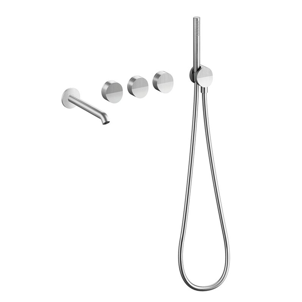 Inox Komplet Kararmatur PAC-165 Børstet Sort PVD Inox Komplet Kararmatur PAC-165 Børstet Sort PVD