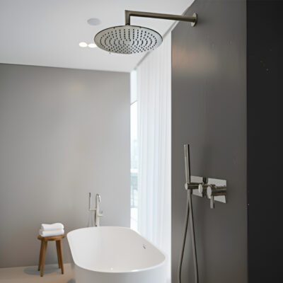 Inox PAC-602 Komplet Brusesæt Børstet Rustfrit Stål