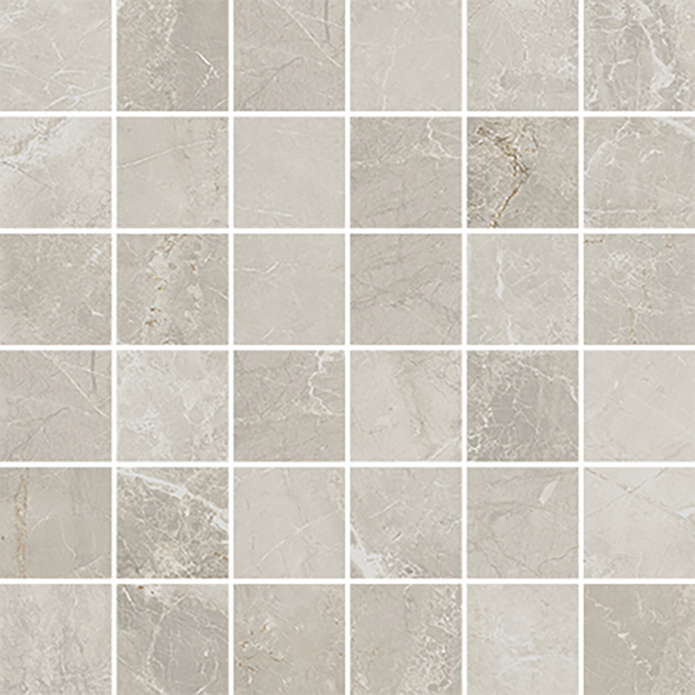 Salerno Grigio Luce 30x30 Mat Mosaik Salerno Grigio Luce 30x30 Mat Mosaik - Billede 5