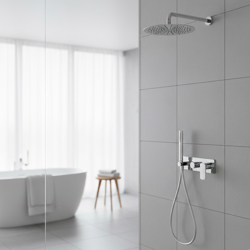 Timeless PFC-602 Komplet Brusesæt Krom Timeless PFC-602 Komplet Brusesæt Krom