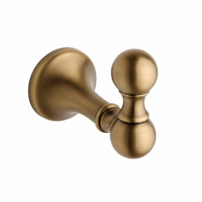 Classic ABC-710 Håndklædekrog Børstet Antik Messing Classic ABC-710 Håndklædekrog Børstet Antik Messing