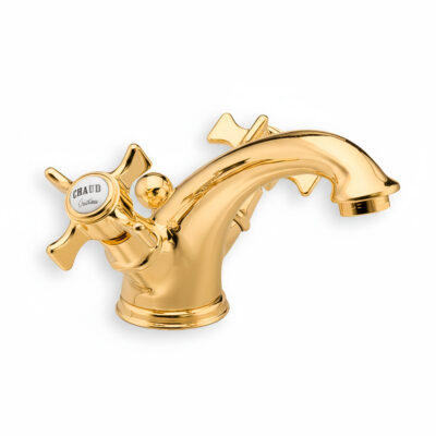 Classic CNC-211 Håndvaskarmatur Poleret Guld Messing PVD