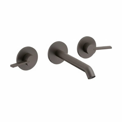 Inox PAC-242 Håndvaskarmatur Børstet Sort PVD