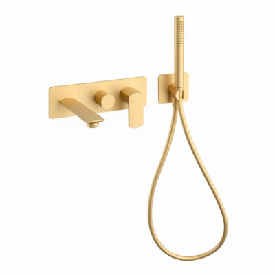 Timeless PFC-102 Komplet Kararmatur Børstet Guld Messing PVD