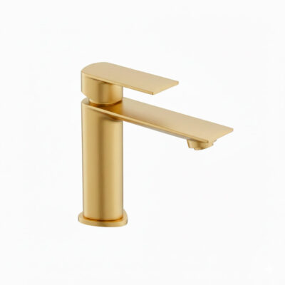 Timeless PFC-220 Håndvaskarmatur Børstet Guld Messing PVD