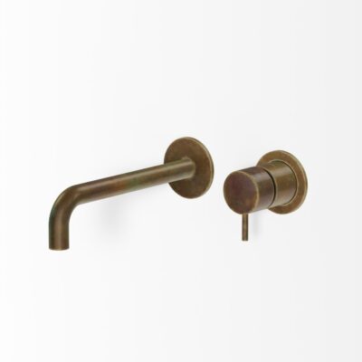 Håndvaskarmatur Mixer 19 cm Bruneret Messing Håndvaskarmatur Mixer 19 cm Bruneret Messing