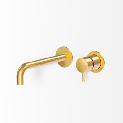 Håndvaskarmatur Mixer 23 cm Poleret Guld PVD Håndvaskarmatur Mixer 23 cm Poleret Guld PVD