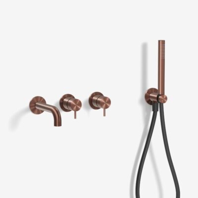 Kararmatur Mixer 15 cm Børstet Bronze PVD