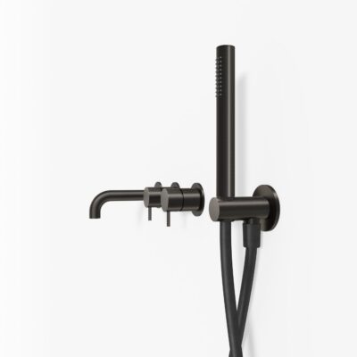 Kararmatur Mixer 15 cm Sort Mat PVD
