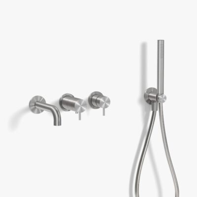 Kararmatur Termostat 15 cm Børstet Rustfrit Stål PVD