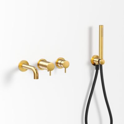 Kararmatur Termostat 19 cm Poleret Guld PVD