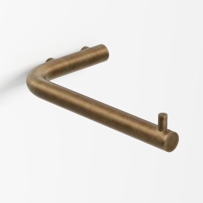 Papirholder Bruneret Messing