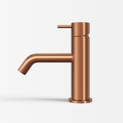 Håndvaskarmatur 15 cm Poleret Bronze PVD