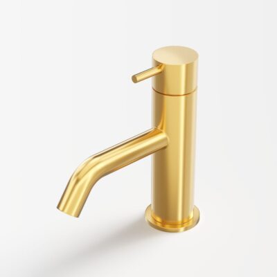 Håndvaskarmatur 15 cm Poleret Guld PVD