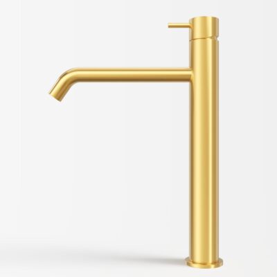 Håndvaskarmatur 29 cm Poleret Guld PVD